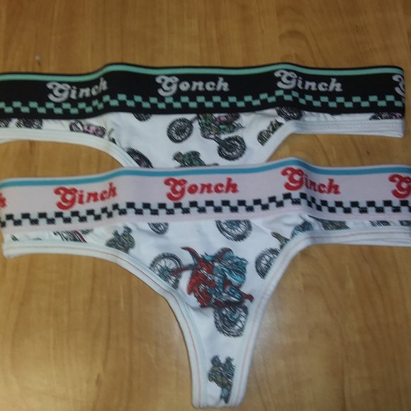 Women's Ginch Gonch Thongs Lot of 2 Medium - Picture 1 of 5